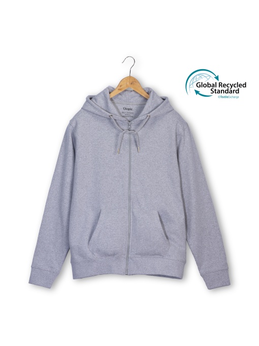 ON™ 100% regenerated fabric unisex hooded sweatshirt
