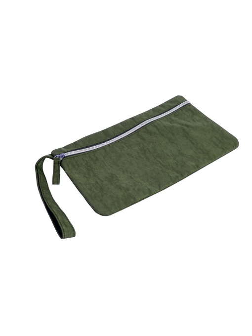 ON™ Nylon briefcase with zip closure and handle