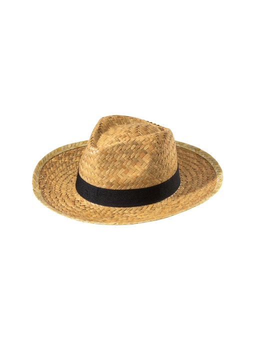 ON™ Straw hat with 3 cm elastic band applicable and customizable