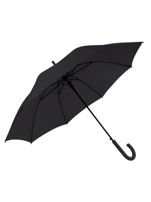 ON™ Automatic umbrella with rubberised handle and ferrule
