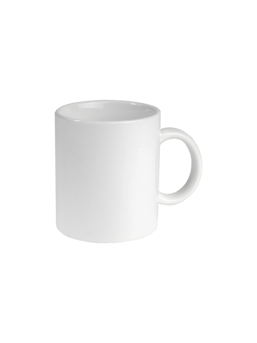 ON™ White grade A ceramic mug, suitable for dishwashers and microwaves, open box (0.32 L)