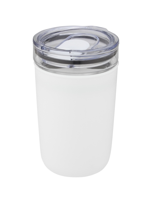 PF™ Bello 420 ml glass tumbler with recycled plastic outer wall