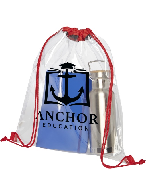PF™ Lancaster transparent drawstring bag 5L - Img 1