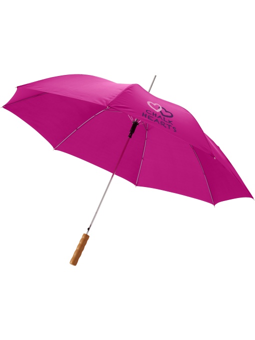 PF™ Lisa 23&quot; auto open umbrella with wooden handle - Img 1