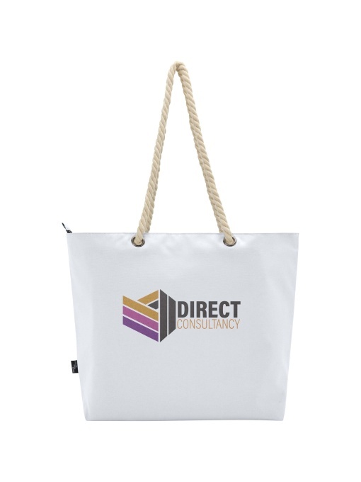 PF™ Panama geantă frigorifică de plajă 23L din GRS reciclat cu mânere din cordon - Img 1