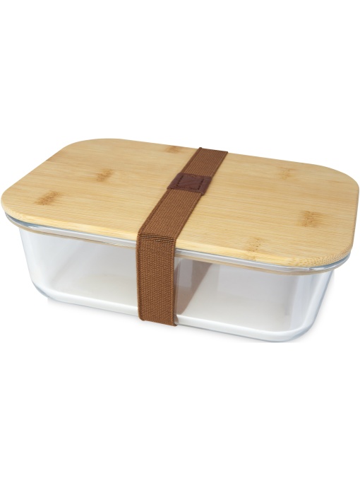 PF™ Roby glass lunch box with bamboo lid