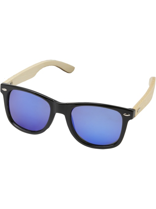 PF™ Taiyō ochelari de soare polarizați oglindă rPET/bambus în cutie cadou