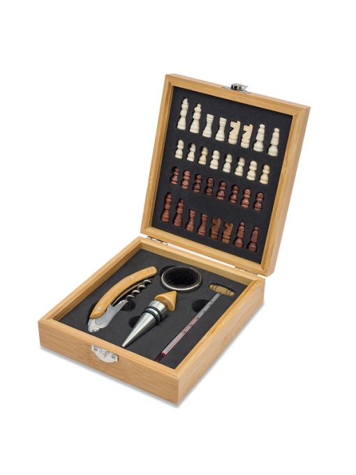 Royal™ ABRUZZO set șah și vin