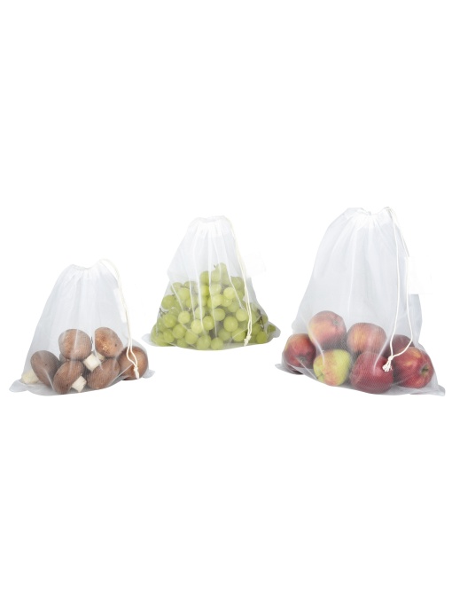 TOP™ Set saci din plasa pentru fructe si legume SET BLUE PLANET