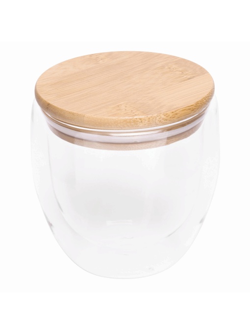 TOP™ Sticlă cu pereți dubli BAMBOO ART S, capacitate aprox. 250 ml