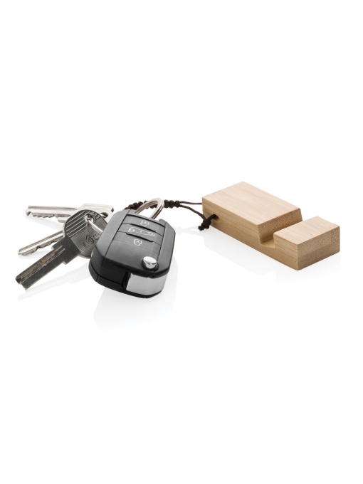 XD™ Breloc-suport telefon bambus Standkey