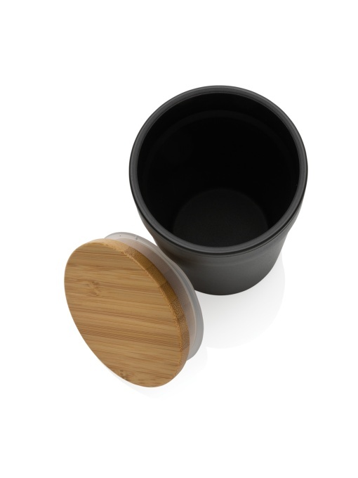 XD™ GRS certified recycled PP mug with bamboo lid - Img 1