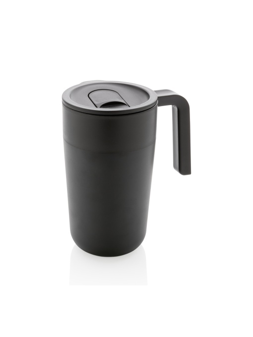 XD™ GRS Recycled PP and SS mug with handle