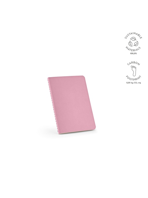 AO™ Bronte A6 Notebook — Caiet A6 din hârtie reciclată 70 g/m²