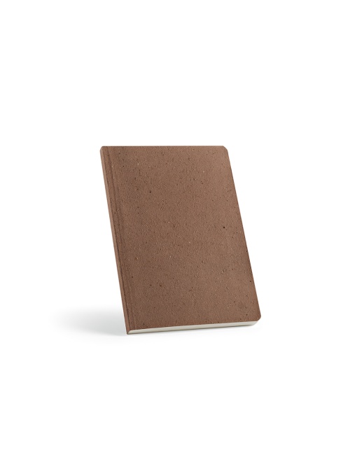 AO™ Doyle Notebook — Caiet A5 din coji de cafea 80 g/m²