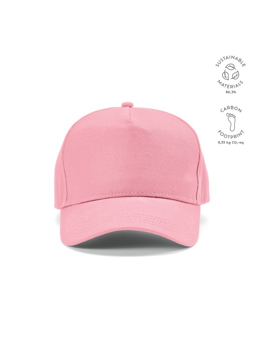 AO™ Hendrix — Șapcă din bumbac reciclat 280 g/m²