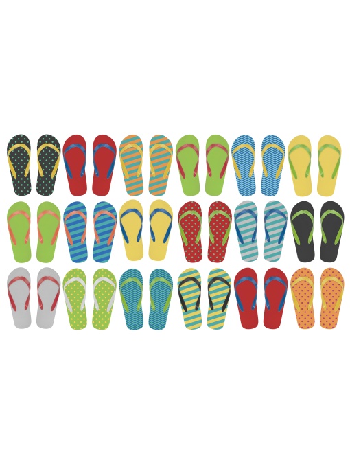 AP™ Personalized Beach Slippers