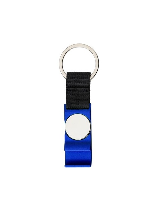 AX™ Keyring with shopping cart coin, bottle opener - Img 1