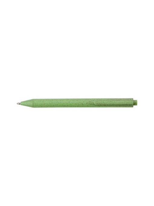 AX™ Wheat straw notebook approx. A5 with ball pen