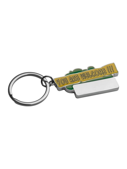 CM™ Keychain "You are welcome!!!"