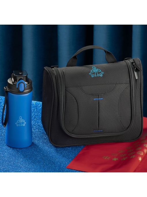 Co™ PRIMO SET III: STEEL BOTTLE AND COSMETIC BAG