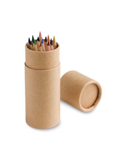 hi!™ CYLINDER Cutie 12 creioane colorate