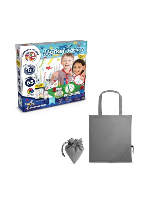 hi!™ DIY Pen Factory Kit II Joc educațional furnizat cu o pungă de cadou pliabilă 190T