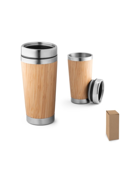 hi!™ PIETRO Bamboo travel mug 500 mL - Img 1