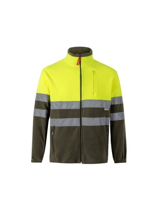 hi!™ VL EROS Jachetă fleece în două tonuri (280g/m²), din poliester (100%)