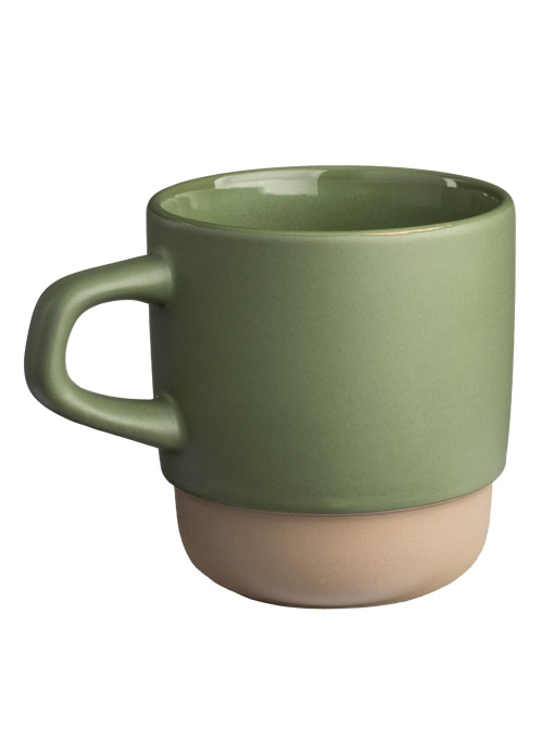 ON™ 320 ml ceramic mug. Stackable. With matte exterior and glossy interior - Img 1