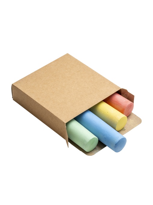 ON™ Set de 4 crete colorate cu secțiune rotundă, în cutie de carton