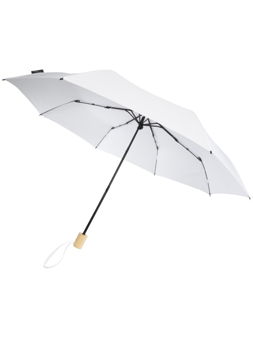 PF™ Birgit umbrelă pliabilă 21'' rezistentă la vânt din PET reciclat