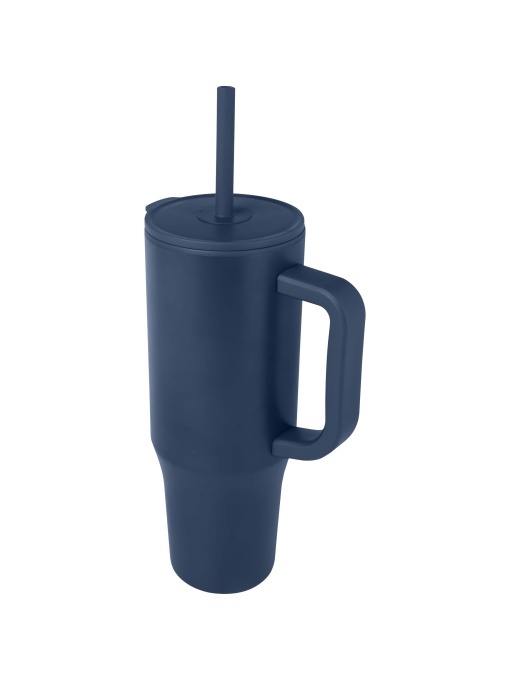 PF™ Brady pahar termoizolant 900 ml certificat RCS cu pai din silicon - Img 1