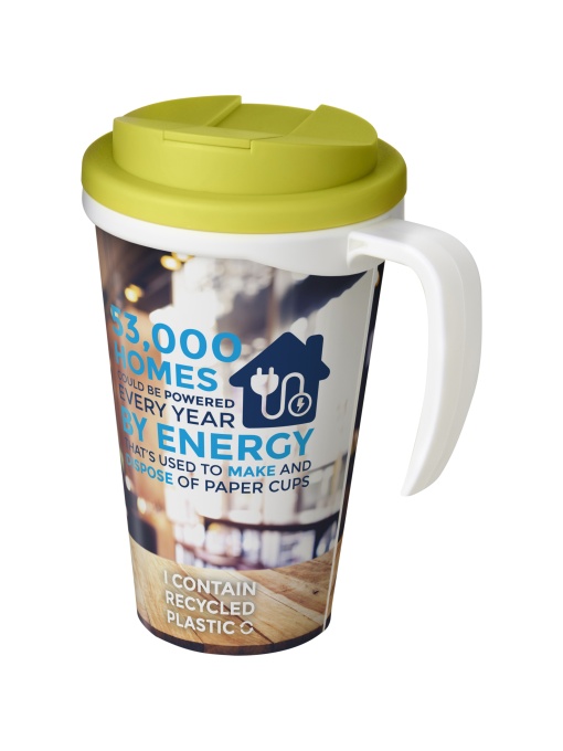 PF™ Brite-Americano® Grande 350 ml mug with spill-proof lid