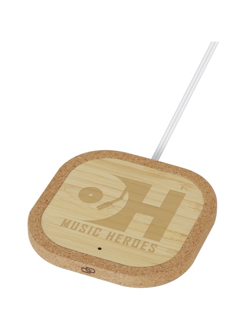 PF™ Cerris 15W cork wireless charging pad - Img 1