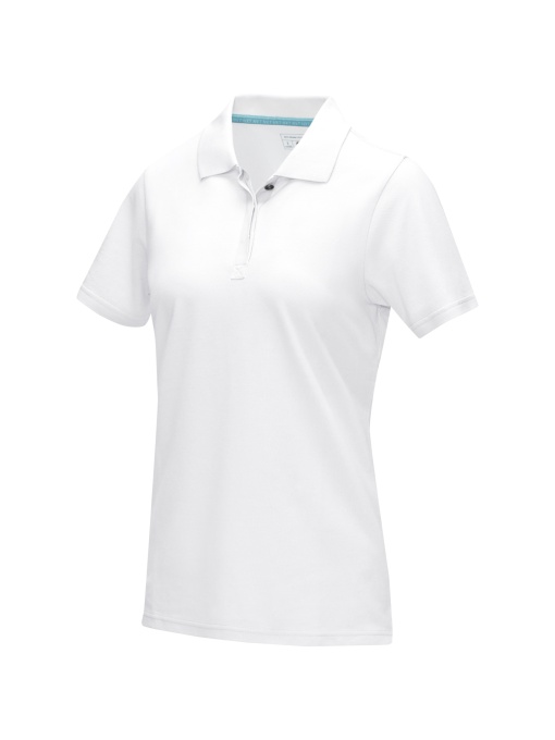 PF™ Graphite polo organic damă cu mânecă scurtă