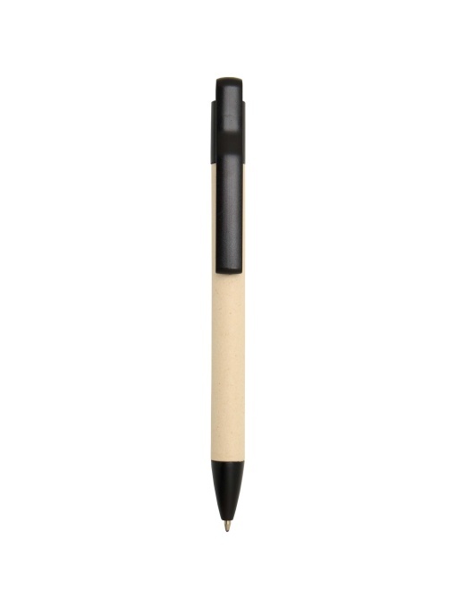 PF™ Liliana sugarcane paper ballpoint pen (blue ink) - Img 1