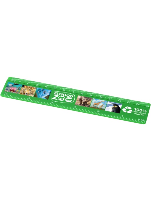 PF™ Refari 15 cm recycled plastic ruler - Img 1