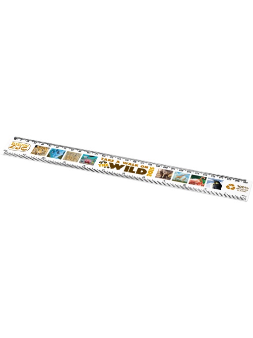 PF™ Refari riglă 30 cm din plastic reciclat - Img 1