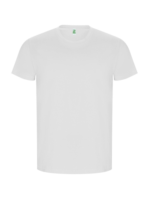 RO™ GOLDEN | Organic tubular tee | 100 % combed organic cotton | 160 gsm (colours) / 170 gsm (white) (Heather 58: 85 % organic cotton / 15 % viscose)