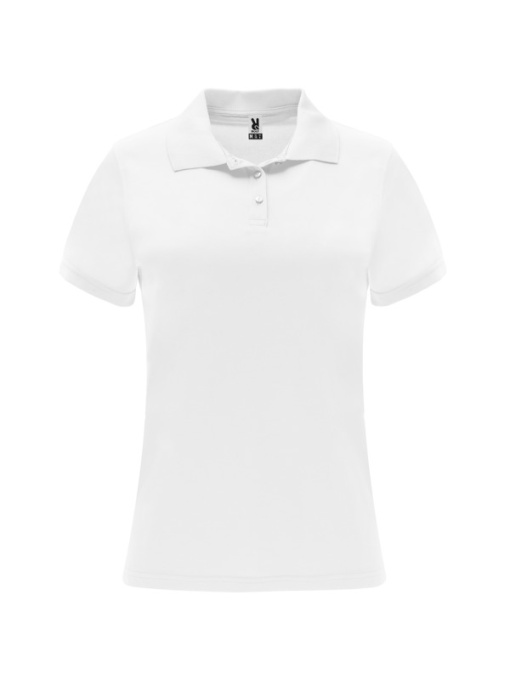 RO™ MONZHA WOMAN | Women’s short-sleeve technical polo | 100 % polyester piqué | 150 gsm
