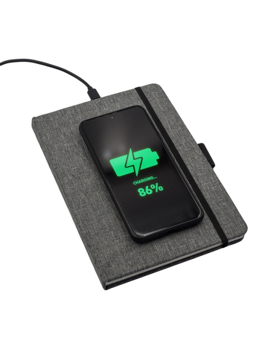 Royal™ BARTISI caiet cu încărcător wireless