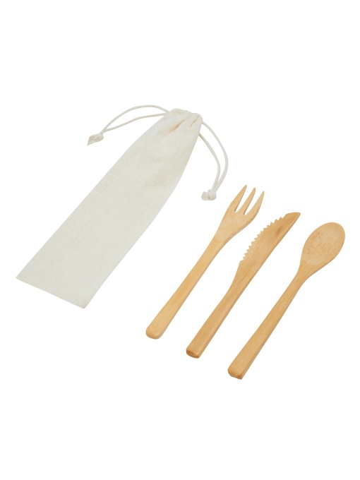 TOP™ Set tacâmuri din bambus NATURAL TRIP