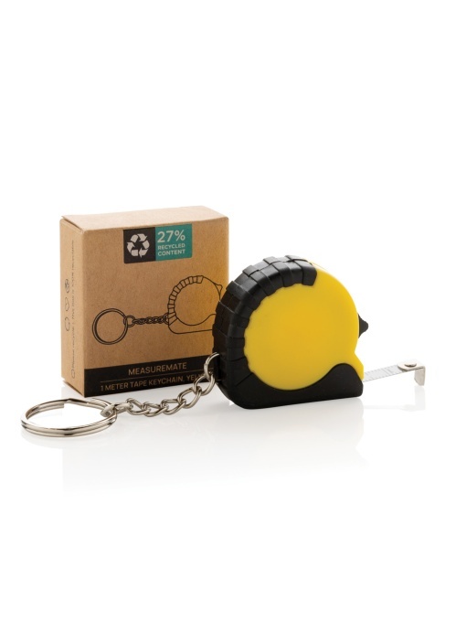 XD™ Breloc ruletă MeasureMate ABS reciclat RCS 1m - Img 1