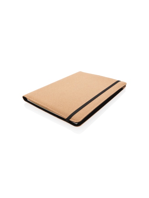 XD™ Deluxe cork portfolio A4 with pen