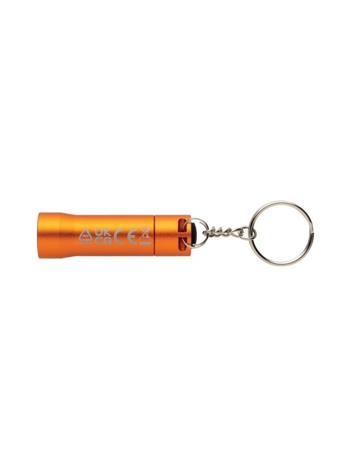 XD™ Flash RCS recycled aluminium keychain torch - Img 1