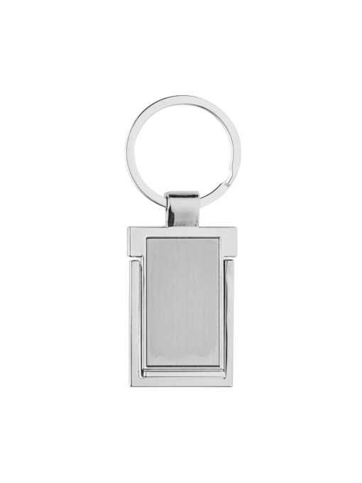 XD™ RSC recycled zinc alloy phone stand keychain