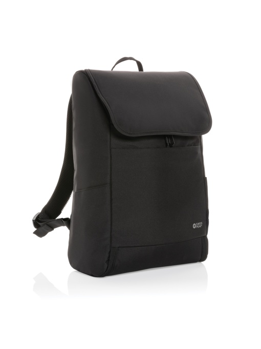 XD™ Swiss Peak Fern AWARE™ RPET all over zipper 15.6" backpack