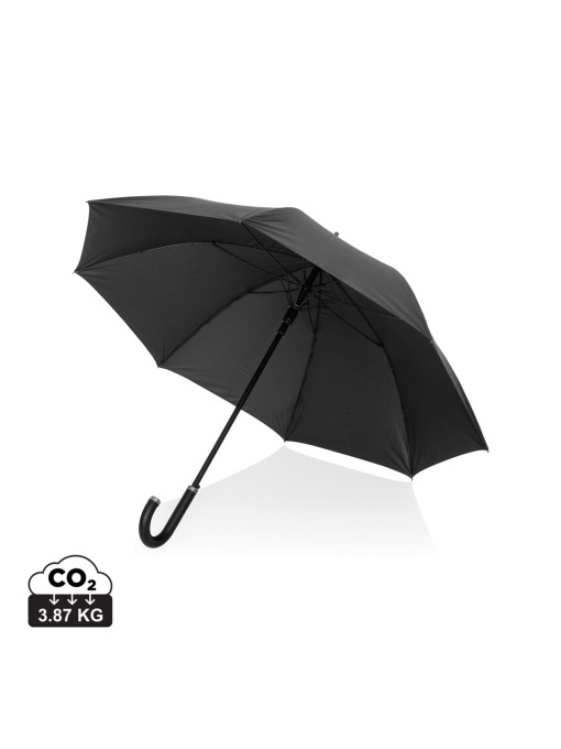 XD™ Umbrelă 25” Swiss Peak Vero Aware™ RPET cu mâner lux