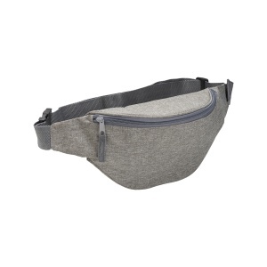 600 D Polyester slim, 1 pocket, with adjustable waist strap and clip closure
